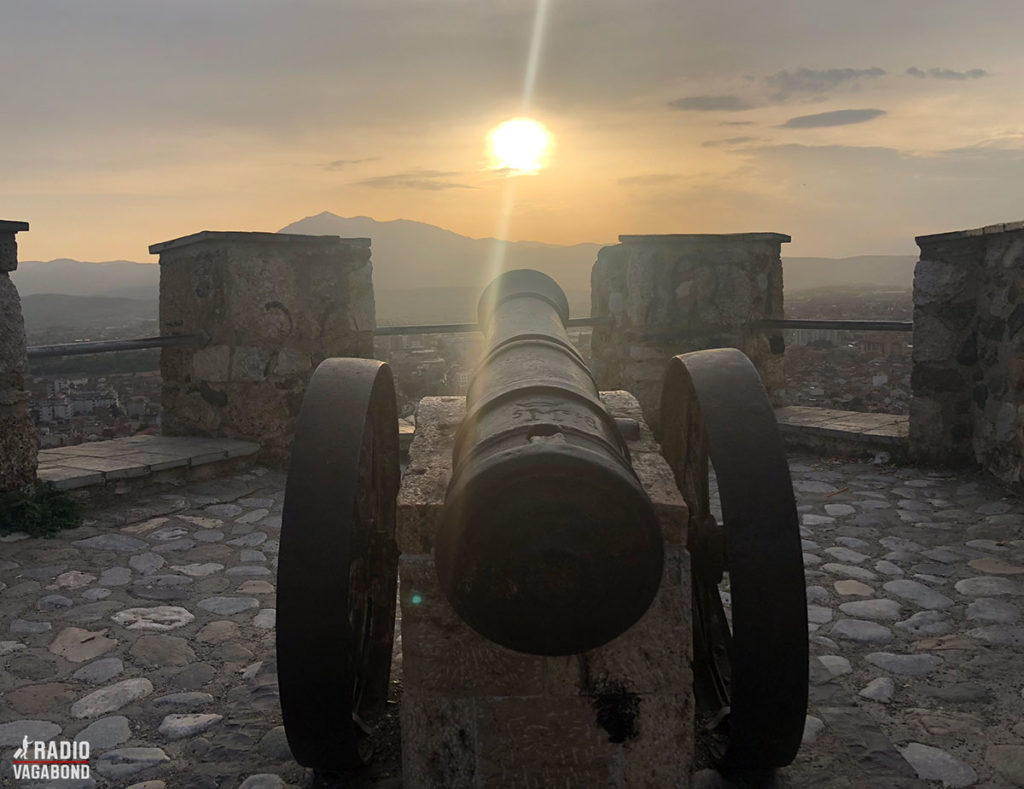 Kanoner ved Prizren Fortress