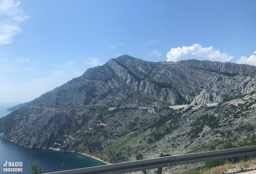 Køreturen fra Mostar til Split var meget smuk.