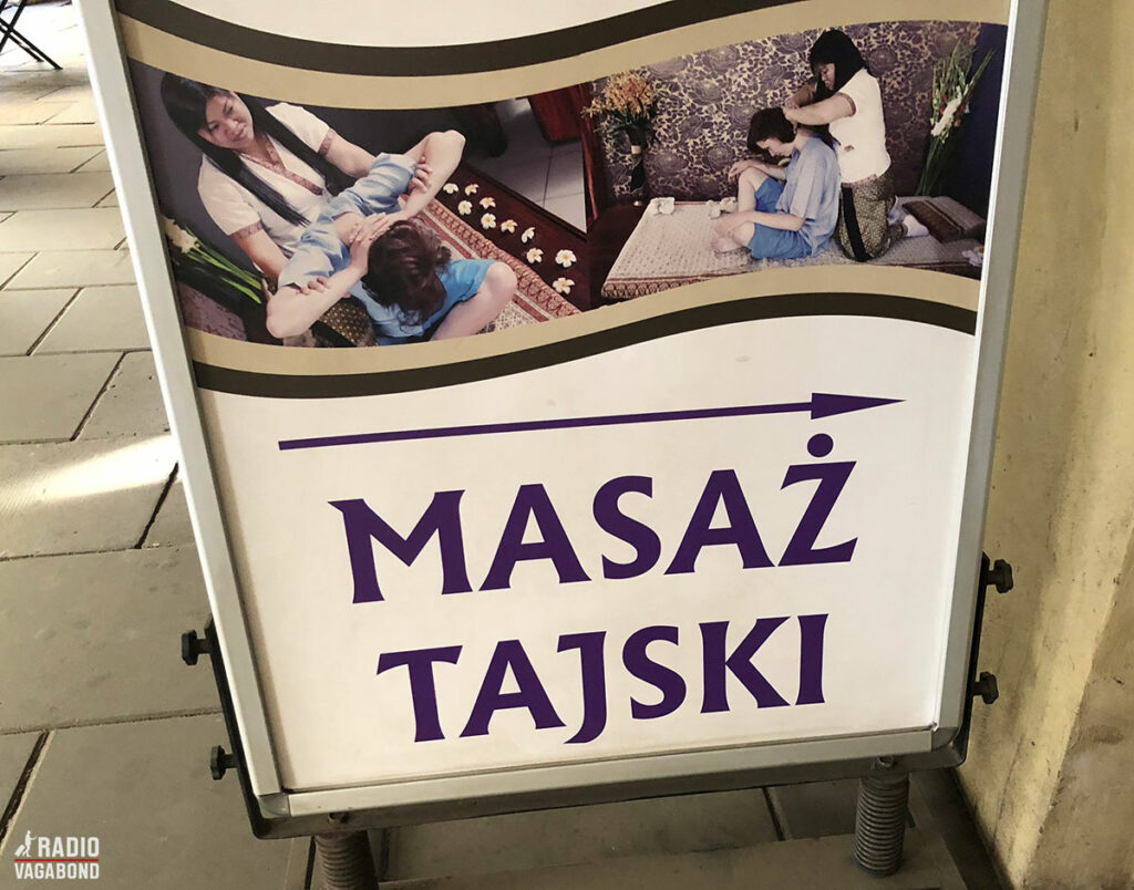 Thai Massage på polsk.