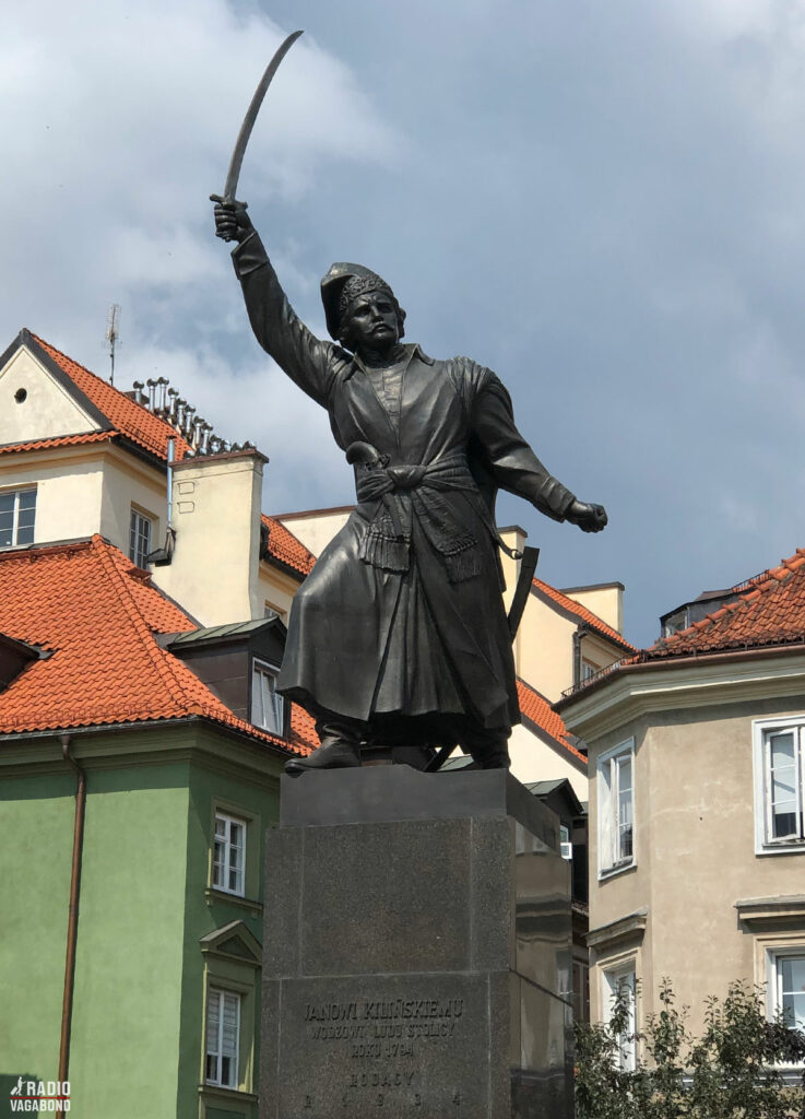 Statue af Pomnik Jana Kilińskiego