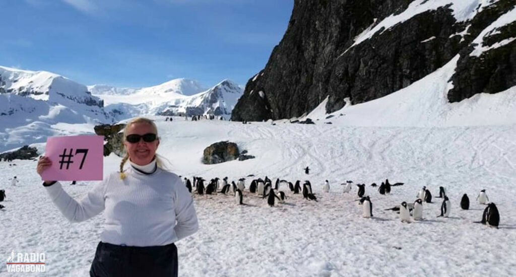 Cynthia på det syvende kontinent– Sydpolen