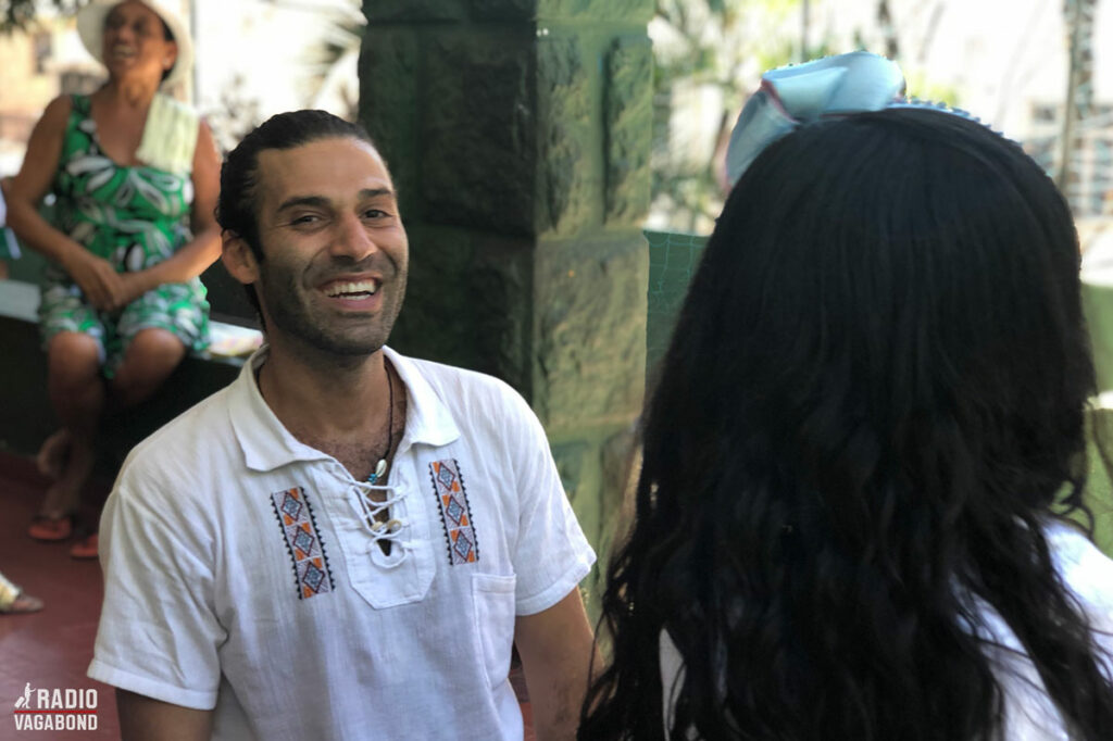 Tarek Kholoussy, grundlægger af hjælpeorganisationen, Nomads Giving Back.